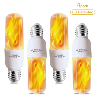 (100 PCS ) Flame LED Light Bulb - Abamericabrand