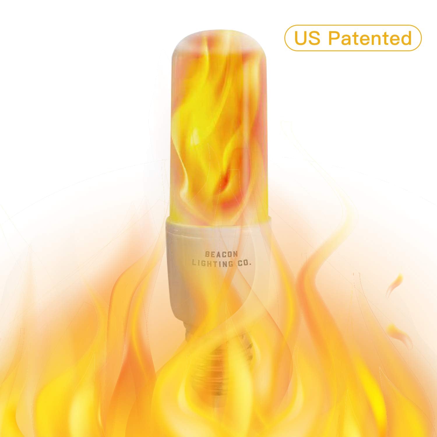 (100 PCS ) Flame LED Light Bulb